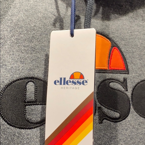 Mens Ellesse retro style hoodie - Picture 10 of 11